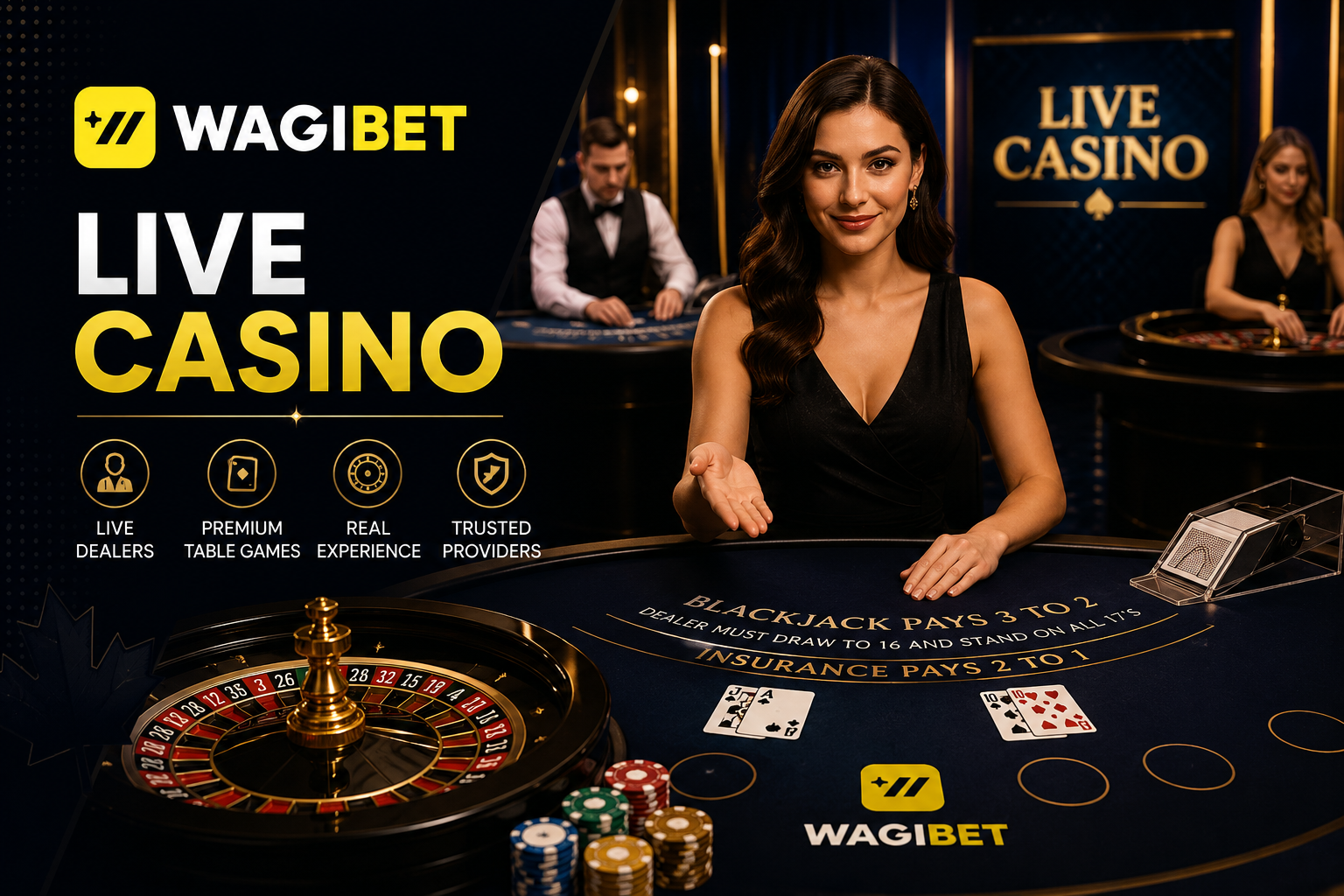 Wagibet Live Casino Canada