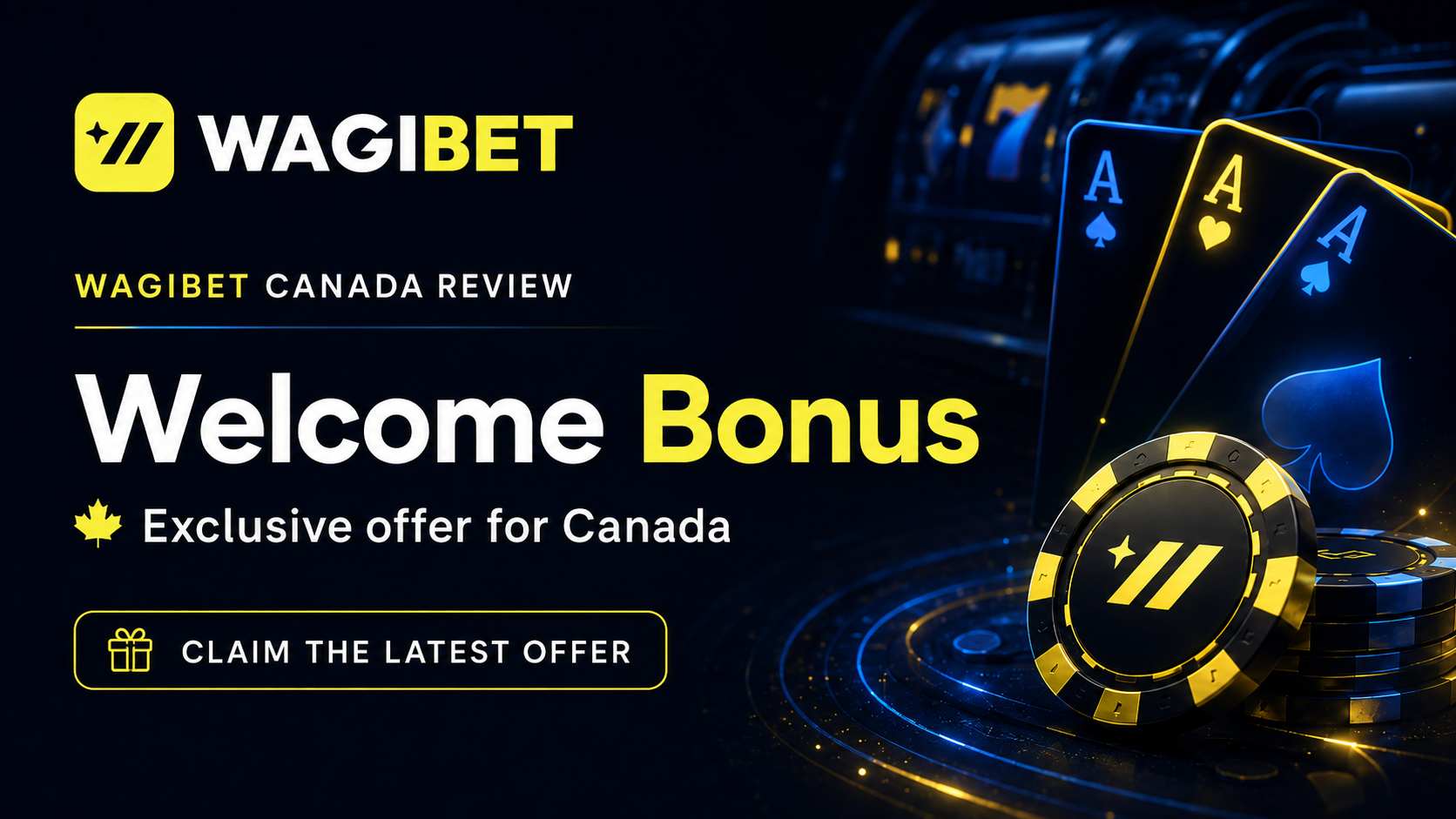 Wagibet Casino Canada welcome bonus