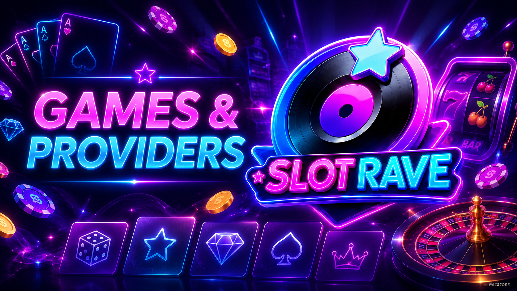 Slotrave Casino games and providers