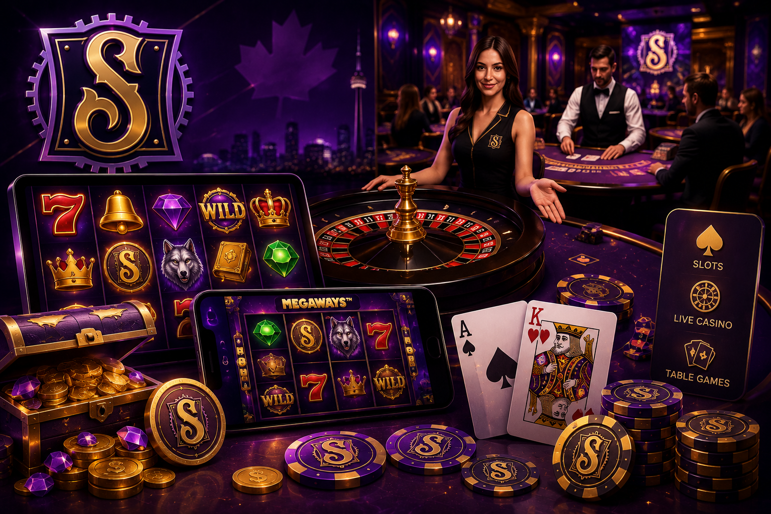 Spirit Casino Canada games and live casino