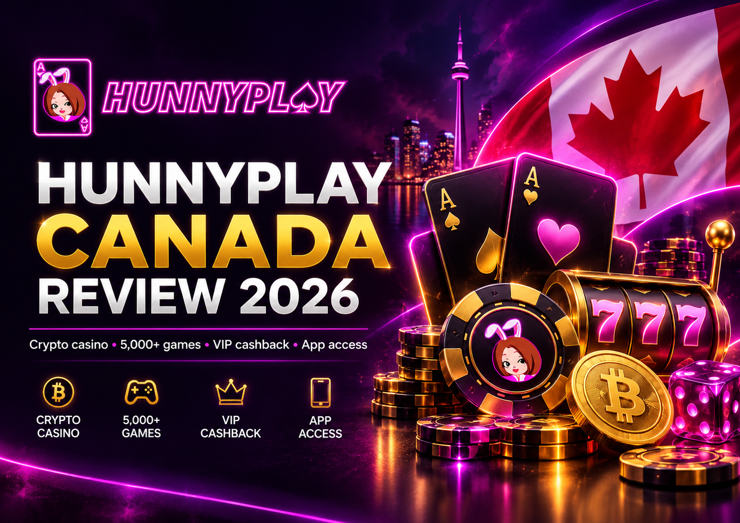 HunnyPlay Casino Canada review 2026